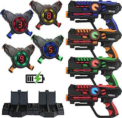 Armo gear lot de 4 blasters et gilets laser rechargeables avec à. À la recherche de bonnes affaires ? Ne cherchez plus ! DIAYTAR COTE D'IVOIRE  est là pour vous. Avec une gamme complète de produits discount, allant de la maison à l'électroménager, de l'informatique à la mode et aux gadgets tendance, vous trouverez sûrement ce que vous cherchez tout en réalisant des économies substantielles.