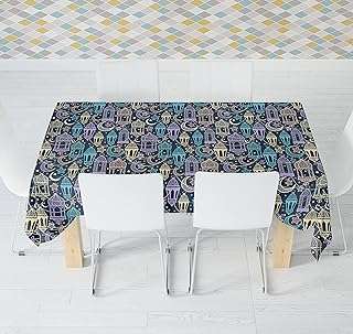 Chemin de table vilato en velours motif ramadan kareem nappe décorative avec islamique. DIAYTAR COTE D'IVOIRE  vous offre un large choix de produits discount, allant des appareils électroménagers dernier cri aux vêtements à la mode en passant par les gadgets les plus innovants. Faites vos achats en ligne en toute simplicité et bénéficiez de prix avantageux pour équiper votre maison avec style, sans vous ruiner.