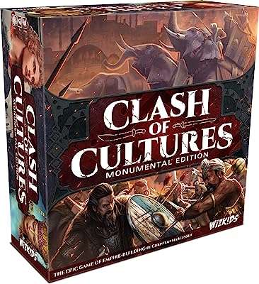 Clash of cultures : édition monumentale | jeu de société wizards. Découvrez DIAYTAR COTE D'IVOIRE, votre destination en ligne pour des produits discount de qualité. Avec une vaste sélection d'articles pour la maison, l'électroménager, l'informatique et la mode, nous vous offrons la possibilité de réaliser des économies considérables tout en vous faisant plaisir.