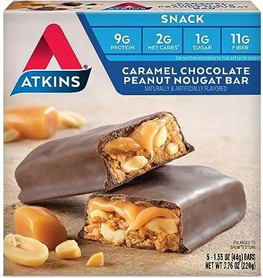 Barre collation atkins caramel au chocolat et aux arachides nougat compatible céto. DIAYTAR COTE D'IVOIRE, votre boutique en ligne discount pour tous les accros du shopping à petits prix. Découvrez notre vaste choix de produits dans toutes les catégories, allant des articles de décoration aux appareils électroménagers en passant par les vêtements et les jouets. Faites des économies tout en comblant vos envies grâce à nos offres exclusives et notre rapport qualité-prix exceptionnel.