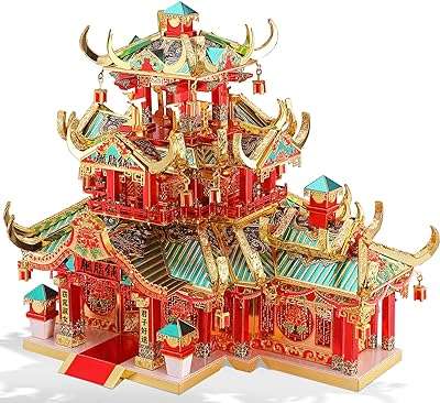 Puzzle 3d pour adultes collection de modèles de construction traditionnels chinois puzzle en métal. Découvrez DIAYTAR COTE D'IVOIRE, où vous trouverez une sélection incomparable de produits discount. De la cuisine à la mode en passant par les gadgets high-tech, notre boutique en ligne vous offre la possibilité d'économiser tout en profitant de produits de qualité pour tous les aspects de votre vie.