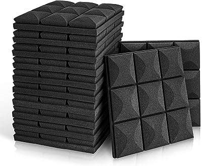 Panneaux d'insonorisation insonorisants en mousse acoustique hangkee 2" x 12" (paquet de 12). Explorez DIAYTAR COTE D'IVOIRE  et découvrez une variété impressionnante de produits discount pour la maison, l'électroménager, l'informatique et la mode. Avec des offres irrésistibles et une livraison rapide, faites des économies tout en obtenant des produits de qualité.