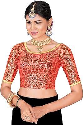 Crazed patches chemisier extensible rouge à imprimé indien readymade pour femme. Avec DIAYTAR COTE D'IVOIRE, vous pouvez profiter de produits discount de qualité supérieure sans compromettre votre budget. Notre boutique en ligne propose une vaste sélection d'articles, allant des essentiels pour la maison aux gadgets dernier cri, tous proposés à des prix compétitifs pour vous offrir un véritable rapport qualité-prix.