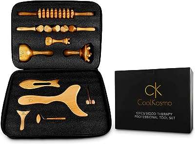 Colcosmo maderotherapy deluxe ensemble de 10 pièces avec pochette de luxe : outils de massage en bois. Ne payez pas plus cher ! DIAYTAR COTE D'IVOIRE  vous offre des produits discount de qualité supérieure à des prix abordables. Découvrez notre large sélection d'articles pour la maison, l'électroménager, l'informatique, la mode et les gadgets les plus recherchés. Visitez notre site dès maintenant et bénéficiez de nos offres exclusives pour économiser sur tous vos achats.