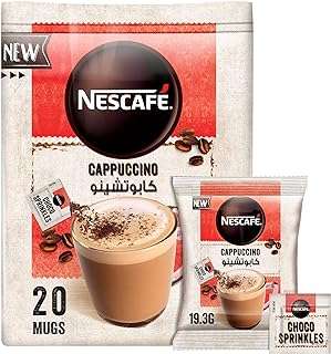 Mélange de café mousseux pour cappuccino nescafé avec granulés de chocolat 193. Découvrez DIAYTAR COTE D'IVOIRE, votre boutique en ligne incontournable pour des affaires discount. Profitez de nos multiples catégories allant des articles pour la maison aux gadgets dernier cri, en passant par la mode à petits prix. Faites-vous plaisir sans vous ruiner avec notre sélection variée !