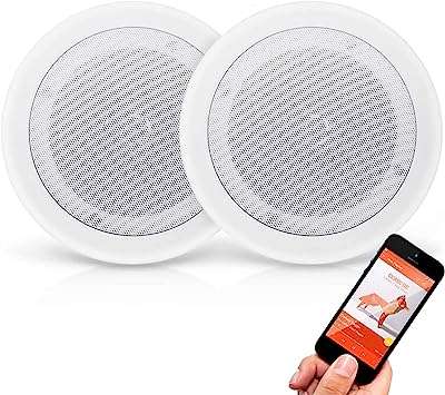 Paire d'enceintes universelles pyle 8" pour la maison 2 voies encastrables au plafond. Chez DIAYTAR COTE D'IVOIRE, nous rendons le shopping discount accessible à tous. Découvrez notre boutique en ligne où vous trouverez une large gamme de produits pour la maison, l'électroménager, l'informatique, la mode et les gadgets. Profitez de nos prix compétitifs pour réaliser des économies tout en vous faisant plaisir !