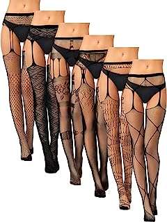 6 paires de bas résille collants à bretelles hautes noirs en filet. DIAYTAR COTE D'IVOIRE, votre solution idéale pour acheter en ligne tous les articles dont vous avez besoin. Parcourez notre vaste sélection de produits discount allant de l'électroménager à l'informatique, en passant par la mode et les gadgets, et économisez sur chaque achat. Faites-vous plaisir sans vous ruiner avec DIAYTAR COTE D'IVOIRE .