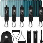 Ensemble de bandes de résistance retrospec (5 pièces) bandes d'exercice avec poignées support de porte et sac. DIAYTAR COTE D'IVOIRE  est votre guichet unique pour des produits discount de premier ordre. Parcourez notre catalogue en ligne et découvrez notre sélection soigneusement choisie d'articles pour la maison, l'électroménager, l'informatique et la mode, tous disponibles à des prix abordables. Vous ne trouverez pas de meilleurs deals ailleurs !