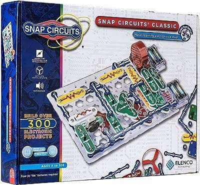 Kit d'exploration électronique classique snap circuits sc 300 | plus de 300. Explorez DIAYTAR COTE D'IVOIRE  et découvrez une multitude de produits incroyables à des prix réduits. De l'électroménager aux gadgets en passant par la mode, notre boutique en ligne généraliste offre une vaste sélection pour tous vos besoins à petit prix. Faites des économies tout en vous faisant plaisir en passant commande dès maintenant!