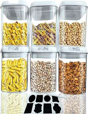 Récipients hermétiques de conservation des aliments lot de 6 pot aliments pour riz. À la recherche de produits discount de qualité ? Ne cherchez plus ! DIAYTAR COTE D'IVOIRE  vous propose une sélection variée d'articles pour la maison, l'électroménager, l'informatique et la mode à des prix imbattables. N'hésitez plus et faites des économies en optant pour nos offres attractives !