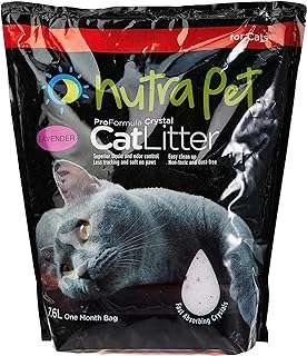 Litière pour chat en gel de silice parfum lavande 76 l. DIAYTAR COTE D'IVOIRE  vous offre des produits discount exceptionnels, sans compromis sur la qualité. Parcourez notre sélection variée comprenant des appareils électroménagers fiables, des gadgets innovants et des tendances mode à des prix défiant toute concurrence.