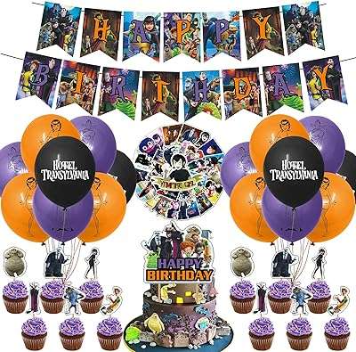 Ensemble de décorations de fête de l'hôtel transylvanie fournitures d'anniversaire affiches ballons transylvanie. Ne dépensez pas plus que nécessaire, et optez pour DIAYTAR COTE D'IVOIRE  ! Notre boutique en ligne spécialisée dans les produits discount propose une large gamme d'articles pour la maison, l'électroménager, l'informatique, la mode et les gadgets, tous offerts à des prix défiant toute concurrence. Profitez de cette opportunité pour économiser tout en vous offrant ce dont vous avez besoin.