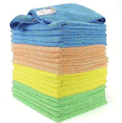 Chiffons de nettoyage en microfibre (paquet de 20) torchons de cuisine lavage de voiture. Faites des économies sans sacrifier la qualité sur DIAYTAR COTE D'IVOIRE, votre boutique en ligne discount ultime. Découvrez notre sélection soigneusement choisie de produits dans divers domaines, allant de l'informatique à la mode, et bénéficiez de prix imbattables. Faites-vous plaisir tout en respectant votre budget chez nous.