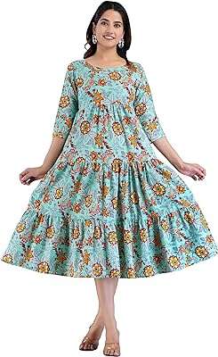 Robe longue kurti décontractée en coton pour femmes prête pour un usage. Besoin de produits à petit prix ? Faites confiance à DIAYTAR COTE D'IVOIRE, la boutique en ligne idéale pour réaliser des économies sur tous vos achats. Parcourez notre catalogue de produits discount, de la maison à l'électroménager, en passant par l'informatique et la mode. Ne vous privez pas et profitez des meilleurs prix du marché en faisant vos emplettes chez nous !
