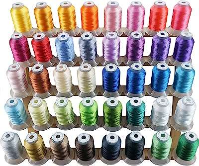 Brother fil à broder en polyester 40 couleurs paquet de 500. DIAYTAR COTE D'IVOIRE, la boutique en ligne où vous trouverez tout ce dont vous avez besoin à petit prix ! Profitez de notre sélection discount de produits pour la maison, l'électroménager, l'informatique, la mode et les gadgets, sans pour autant compromettre la qualité. Faites de bonnes affaires tout en profitant d'une expérience de shopping pratique et sécurisée.