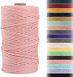 Cordon rose de 3 mm x 109 m cordon en coton coloré pour l'artisanat. DIAYTAR COTE D'IVOIRE  : la solution idéale pour des achats malins en ligne. Profitez de notre large gamme de produits discount, allant des appareils électroménagers essentiels aux dernières tendances de la mode, en passant par les accessoires informatiques indispensables, et économisez tout en vous faisant plaisir.