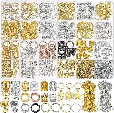 259 pièces accessoires de bijoux de cheveux pour femmes tresses torsadées perles en aluminium. À la recherche de bons plans et de prix irrésistibles ? DIAYTAR COTE D'IVOIRE  est votre destination ultime ! Explorez notre boutique en ligne généraliste où vous trouverez une large gamme de produits discount, couvrant tous vos besoins. Achetez l'électroménager dont vous avez besoin, renouvelez votre garde-robe ou succombez aux derniers gadgets sans vous ruiner.