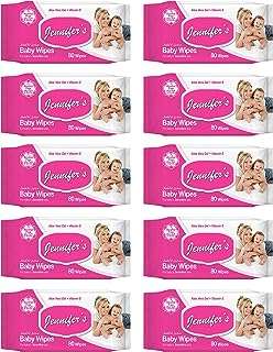Lingettes pour bébé jennifer's lot de 10 paquets de 80 lingettes total. Découvrez DIAYTAR COTE D'IVOIRE, votre nouvelle destination pour des achats discount en ligne. Parcourez notre large assortiment de produits allant des articles pour la maison aux appareils électroniques, en passant par la mode et les gadgets, et bénéficiez de réductions incroyables. Ne cherchez plus ailleurs, nous avons tout ce qu'il vous faut à des prix compétitifs.