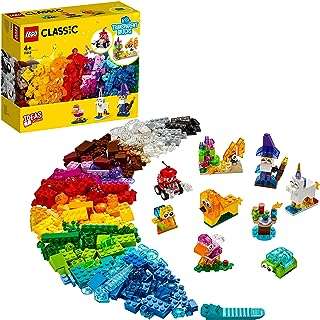 Classic 11013 ensemble de briques transparentes de construction créative pour enfants. Découvrez DIAYTAR COTE D'IVOIRE, la référence en ligne pour des achats discount. Trouvez tout ce dont vous avez besoin, des articles de maison aux dernières innovations technologiques, sans vous ruiner. Avec notre sélection variée et nos prix compétitifs, vous êtes sûr de trouver les meilleures affaires.