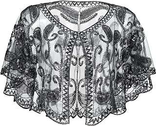 Châle de mariage à paillettes pour femme des années 1920. Faites des bonnes affaires avec DIAYTAR COTE D'IVOIRE, la référence en matière de produits discount. Notre boutique en ligne propose tout, des appareils électroménagers aux gadgets dernier cri, en passant par les vêtements branchés. Profitez de nos offres exceptionnelles et économisez sur tous vos achats.