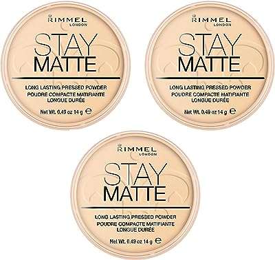 (paquet de 3) rimmel london stay matte poudre pressée longue durée. Faites des économies importantes sur tous vos achats grâce à DIAYTAR COTE D'IVOIRE, votre boutique en ligne préférée pour des offres discount exceptionnelles. Du petit électroménager à la mode tendance en passant par les gadgets high-tech, découvrez notre large sélection d'articles à prix réduits dès aujourd'hui!