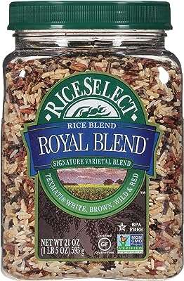 Riceselect royal blend comprenant du riz brun texmati. Découvrez DIAYTAR COTE D'IVOIRE  et profitez de notre sélection exceptionnelle de produits discount à des prix imbattables. Que vous recherchiez des appareils électroménagers de qualité, des gadgets high-tech dernier cri ou des accessoires de mode à petit prix, vous trouverez tout cela dans notre boutique en ligne.