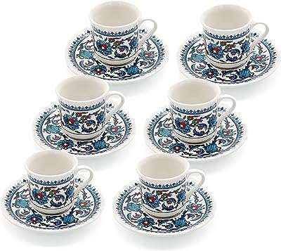 Ensemble de tasses à café turques lot de 6 avec soucoupes et porte gobelets pour le. Ne payez pas plus cher pour les mêmes produits ailleurs ! DIAYTAR COTE D'IVOIRE  propose une large gamme de produits de qualité à des prix discount. Trouvez tout ce dont vous avez besoin, des appareils ménagers aux gadgets dernier cri, et économisez de l'argent sans compromettre la qualité.