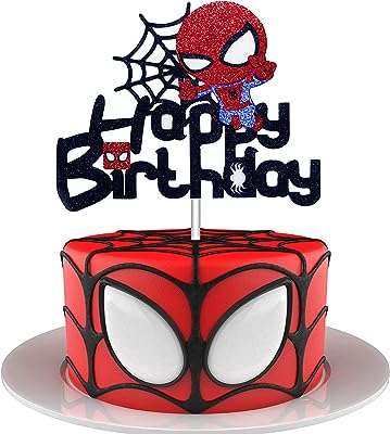 Décoration de gâteau de joyeux anniversaire hackpotter spiderman pour garçons enfants et hommes. Faites des économies sans sacrifier la qualité avec DIAYTAR COTE D'IVOIRE . Parcourez notre assortiment exceptionnel comprenant des appareils électroménagers dernier cri, des articles de décoration pour votre maison, des gadgets high-tech incontournables et des vêtements à la pointe de la mode, le tout à des prix défiant toute concurrence.