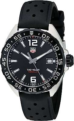 Montre tag heuer formule 1 en acier inoxydable pour homme avec cadran. DIAYTAR COTE D'IVOIRE  vous ouvre les portes d'un univers de bonnes affaires. Découvrez notre large gamme de produits discount, allant des indispensables de la maison aux dernières tendances mode, en passant par les gadgets innovants. Profitez d'offres exceptionnelles et de prix imbattables pour des achats malins et éclairés.