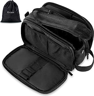 Trousse de toilette pour hommes grand kit de rasage de voyage organisateur voyage étanche articles et cosmétiques. Ne cherchez plus, DIAYTAR COTE D'IVOIRE  est là pour vous offrir des produits discount de qualité supérieure. Que vous ayez besoin d'appareils électroménagers performants, de vêtements tendance ou de gadgets innovants, notre boutique en ligne propose des offres exceptionnelles dans tous les domaines, tandis que votre portefeuille reste protégé.