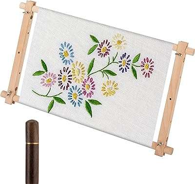 Cadre de broderie rotatif tahansson support en bois de hêtre pour la couture les travaux. Découvrez DIAYTAR COTE D'IVOIRE, votre boutique en ligne incontournable pour des affaires discount. Profitez de nos multiples catégories allant des articles pour la maison aux gadgets dernier cri, en passant par la mode à petits prix. Faites-vous plaisir sans vous ruiner avec notre sélection variée !