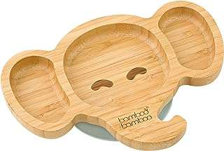 Assiette de trempage en bambou pour bébé éléphant base à