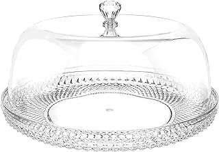 Assiette à gâteau transparente en acrylique de qualité alimentaire motif diamant avec couvercle. Économisez tout en vous faisant plaisir grâce à DIAYTAR COTE D'IVOIRE, votre boutique en ligne généraliste. Notre large gamme de produits, allant de la décoration de maison aux gadgets dernier cri, en passant par la mode et l'électroménager, vous permettra de trouver ce que vous désirez à prix réduits.