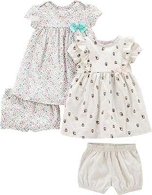 Ensemble 2 pièces robe sans manches à courtes pour bébés et petites. DIAYTAR COTE D'IVOIRE  - Votre source en ligne pour des produits discount de qualité. Explorez notre boutique en ligne et découvrez une large variété de produits, du petit électroménager aux gadgets les plus en vogue. Profitez de nos prix cassés et trouvez les meilleurs deals pour vos besoins quotidiens.