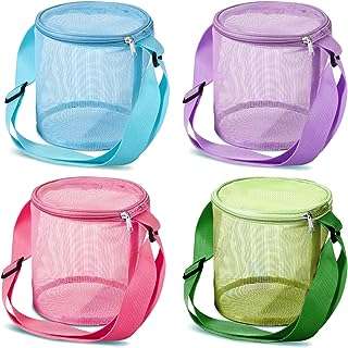 Lot de 4 sacs de plage en maille sac collecteur cylindrique avec sangles. Découvrez DIAYTAR COTE D'IVOIRE, votre source incontournable de bons plans discount en ligne. Trouvez tout ce dont vous avez besoin, des produits de maison essentiels aux gadgets high-tech, le tout à des prix imbattables. Faites des économies tout en vous offrant de la qualité grâce à notre sélection variée et attrayante.