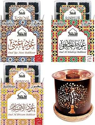 Bakhoor pack de 3 parfums (ibtizam aini et khaleeji 9. Faites des économies sans sacrifier la qualité avec DIAYTAR COTE D'IVOIRE  ! Notre boutique en ligne généraliste propose une variété de produits discount, incluant des appareils électroménagers de pointe, des gadgets à la pointe de la technologie et des articles tendance pour la maison et la mode.