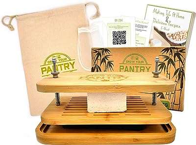 Presse à tofu par grow your pantry conception en bois de bambou avec système. Faites des économies sur tous vos achats avec DIAYTAR COTE D'IVOIRE, la boutique en ligne qui propose une large gamme de produits discount. Que vous recherchiez des articles pour la maison, des appareils électroniques à la pointe de la technologie, des vêtements tendance ou des gadgets innovants, vous trouverez tout cela à des prix compétitifs chez DIAYTAR COTE D'IVOIRE . N'attendez plus pour bénéficier de nos offres imbattables et profitez d'une expérience d'achat en ligne optimale.