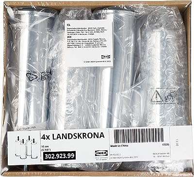 Canapé ikea landskrona chrome 15 cm 302.923.99 lot de 4. DIAYTAR COTE D'IVOIRE, votre boutique en ligne discount pour toutes vos nécessités. Faites des économies sur vos achats de meubles de maison, d'équipements électroniques, de gadgets et bien plus encore. Profitez de nos prix attractifs sans jamais compromettre la qualité.