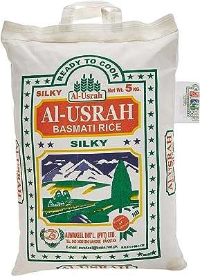 Riz basmati pakistanais al osra 5 kg (paquet de 1). DIAYTAR COTE D'IVOIRE  - La boutique en ligne qui rend le shopping abordable! Découvrez notre sélection de produits discount, comprenant des équipements informatiques, des appareils électroménagers, des vêtements tendance et bien plus encore, tous à des prix défiant toute concurrence.