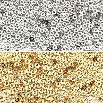 1500 pièces de perles rondes plates de 6 mm lisses pour la fabrication. Faites des économies sans sacrifier la qualité avec DIAYTAR COTE D'IVOIRE . Notre boutique en ligne propose une immense variété de produits discount, allant des appareils électroménagers aux vêtements tendance et aux gadgets les plus populaires. Trouvez tout ce dont vous avez besoin à des prix incroyables !