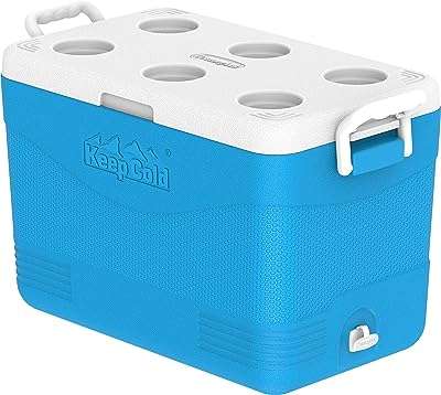Glacière de pique nique en plastique de 46 l. Ne cherchez plus, DIAYTAR COTE D'IVOIRE  est là pour vous offrir des produits discount de qualité supérieure. Que vous ayez besoin d'appareils électroménagers performants, de vêtements tendance ou de gadgets innovants, notre boutique en ligne propose des offres exceptionnelles dans tous les domaines, tandis que votre portefeuille reste protégé.