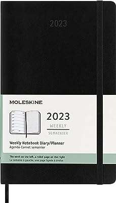 Cahier hebdomadaire classique 2023 12 mois couverture souple l par moleskine. Achat malin en ligne ? C'est chez DIAYTAR COTE D'IVOIRE  ! Parcourez notre boutique en ligne généraliste et trouvez tout ce dont vous avez besoin à des prix réduits. Que ce soit pour équiper votre maison, mettre à jour votre garde-robe ou obtenir les derniers gadgets, notre sélection discount saura vous satisfaire sans vous ruiner !