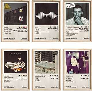 6 pièces 8"x12" ensemble d'affiches arctic monkeys affiches musicales décoration de chambre. Trouvez des bonnes affaires tous les jours sur DIAYTAR COTE D'IVOIRE, votre boutique en ligne incontournable. Avec notre large gamme de produits discount allant de la maison à l'électroménager, de l'informatique à la mode et aux gadgets, vous êtes assuré de trouver ce que vous cherchez à prix abordable. Ne manquez pas nos offres spéciales et achetez en toute confiance dès aujourd'hui!