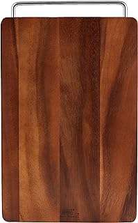 Planche à découper en bois d'acacia 16" x 10" avec poignée. Maximisez votre budget chez DIAYTAR COTE D'IVOIRE, votre destination en ligne pour des affaires imbattables. Nous vous offrons une gamme complète de produits discount, allant des articles de la maison à l'électroménager, de l'informatique à la mode. Faites des économies sans compromettre la qualité avec DIAYTAR COTE D'IVOIRE !