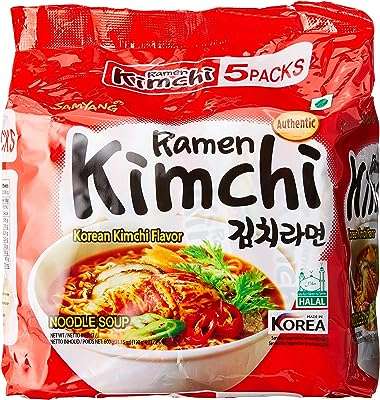 Nouilles samyang kimchi saveur kimchi 120 g x paquet de 5. Économisez sur tous vos achats avec DIAYTAR COTE D'IVOIRE, la boutique en ligne où vous trouverez des produits discount de qualité supérieure. Explorez notre large gamme de produits, allant de la maison à l'électroménager, de l'informatique à la mode et aux gadgets, et faites des affaires incroyables. Profitez de nos offres promotionnelles exclusives et commandez dès maintenant pour une expérience d'achat en ligne à prix réduit.