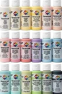 Ensemble de peinture acrylique céramique delta creative 18 couleurs 2 onces. Ne dépensez pas plus que nécessaire - choisissez DIAYTAR COTE D'IVOIRE  pour vos achats en ligne. Parcourez notre vaste sélection d'articles discount, allant des produits pour la maison à l'électroménager, en passant par l'informatique, la mode et les gadgets, et profitez de remises exceptionnelles. Avec des prix aussi attractifs, vous pourrez économiser tout en vous offrant des produits de qualité.