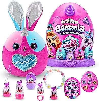 Rainbocorns ogasania surprise mania série 1 (lapin) par zuru animaux en peluche à collectionner oeufs surprise 5 mini œufs autocollants bijoux diy slime partir de 3 ans pour filles et en fants. Avec DIAYTAR COTE D'IVOIRE, dites adieu aux prix élevés ! Découvrez notre gamme complète de produits discount, des accessoires de maison aux équipements électroniques, en passant par la mode et les gadgets à la pointe de la technologie. Trouvez tout ce dont vous avez besoin à prix réduits en quelques clics seulement.