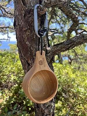 Tasse en bois de camping viking kuksa authentique faite à la main. DIAYTAR COTE D'IVOIRE  is your go-to online store for incredible discounts on a wide array of products. From practical home appliances to high-performance electronics, stylish fashion finds, and innovative gadgets, our store offers unbeatable deals that ensure your shopping experience is both affordable and enjoyable.