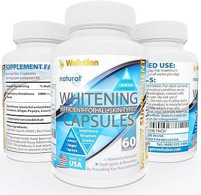 Pilules de blanchiment de la peau 60 capsules supplément à base. DIAYTAR COTE D'IVOIRE, votre destination en ligne pour des achats malins. Parcourez notre vaste sélection de produits discount allant de la maison à l'électronique en passant par la mode et l'informatique. Ne sacrifiez pas la qualité pour le prix lorsque vous pouvez avoir les deux chez nous.