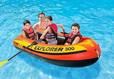 Intex bateau gonflable  " " " " explorer 300 avec 2 pagaies et pompe. Trouvez tout ce dont vous avez besoin à prix réduit chez DIAYTAR COTE D'IVOIRE . Notre boutique en ligne propose une large gamme de produits discount, de la décoration pour la maison aux appareils électroménagers, en passant par l'informatique et les dernières tendances de la mode. Explorez notre collection maintenant et profitez pleinement de nos tarifs avantageux !